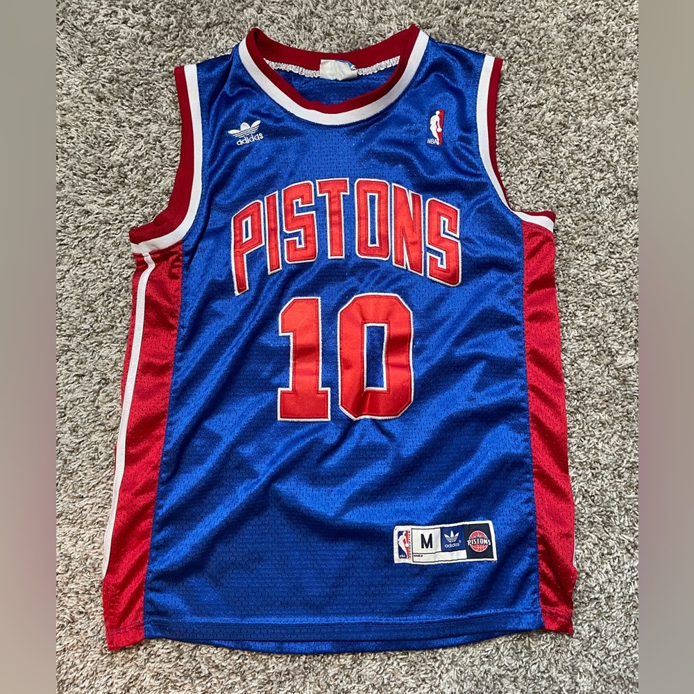 DENNIS RODMAN  Throwback Detroit Pistons Jersey #10